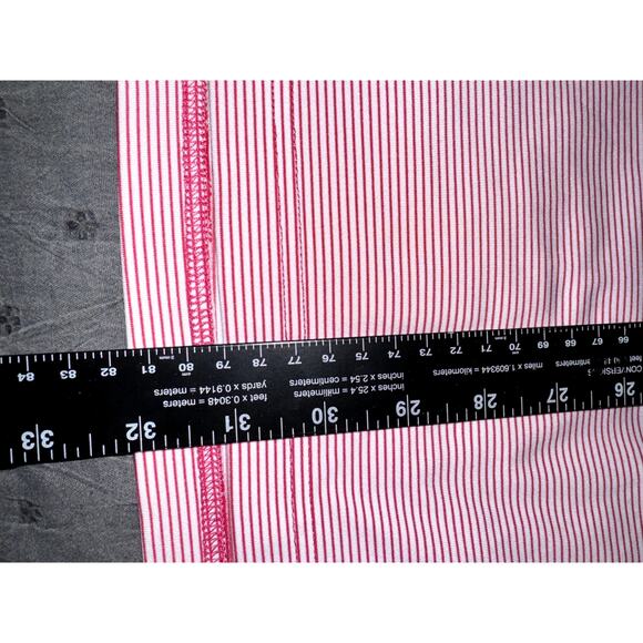 Stitch Golf Polo Shirt Men’s Large Red Striped - Picture 7 of 7